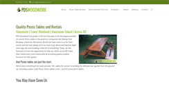 Desktop Screenshot of pdswoodwork.com